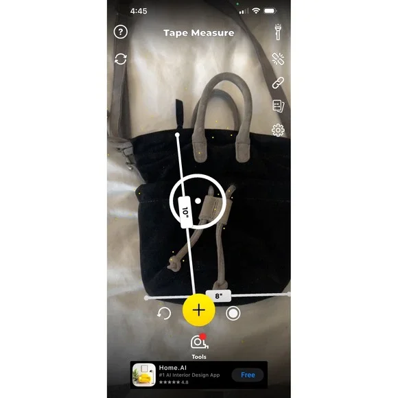 Free People Suede Drawstring Bucket Bag Black Gray Crossbody Tote Handbag - Picture 7 of 7